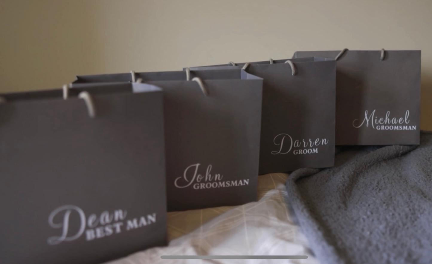 Grooms-party Personalised Gift Bag